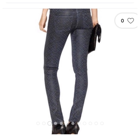 CITIZENS OF HUMANITY Coated Jeans, Rocket High Rise Skinny, Sz. 25 /NWT - Picture 14 of 17